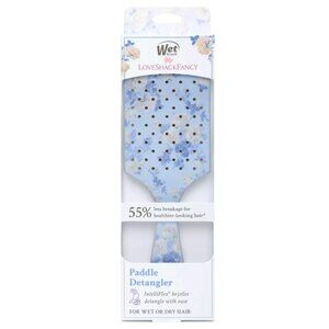 WET BRUSH x LOVESHACKFANCY Everblooming Rosettes Paddle Detangler Hair Brush NEW